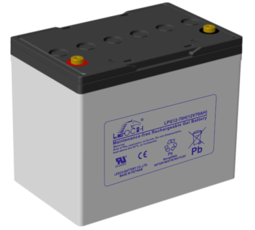 Аккумулятор Leoch 12V 70Ah (LPG12-70H)