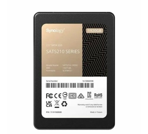 SSD накопитель Synology SAT5210-7000G