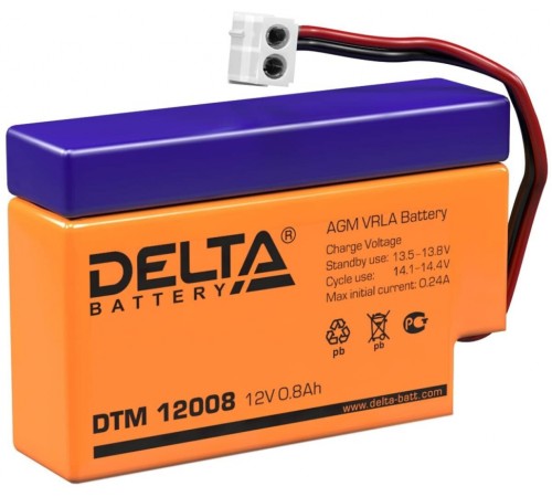 Аккумулятор Delta DTM 12008