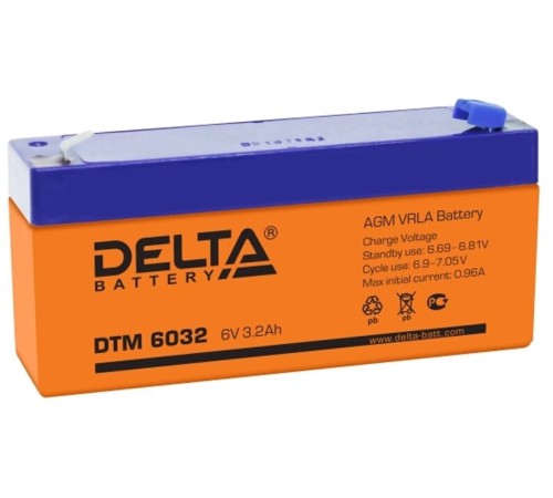 Аккумулятор Delta DTM 6032