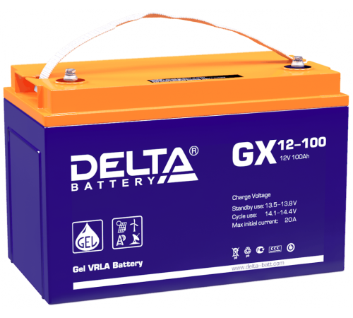Аккумулятор Delta GX 12-100