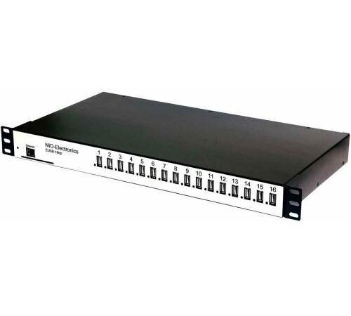 Сетевой USB-концентратор nio-electronics NIO-EUSB 12EP