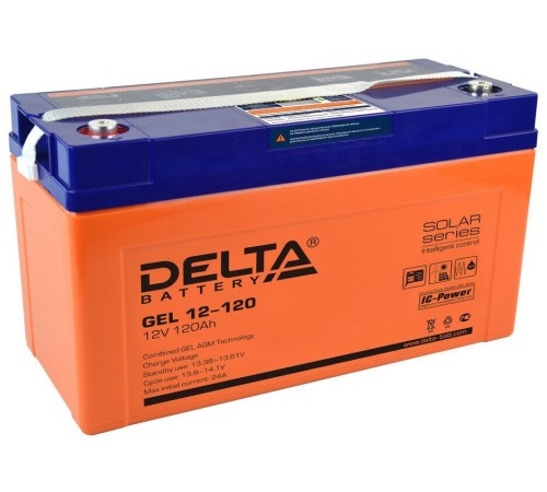 Аккумулятор Delta GEL 12-120