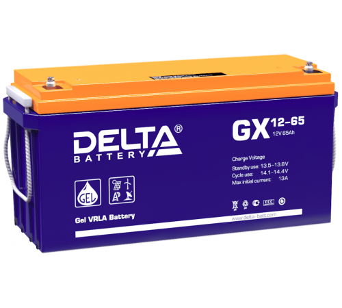 Аккумулятор Delta GX 12-65
