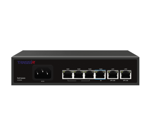 Коммутатор Trassir TR-NS1206-65-4POE