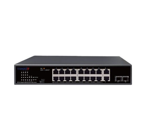 Коммутатор Trassir TR-NS14202S-185-16POE