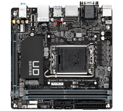 Материнская плата Gigabyte H610I