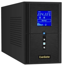 ИБП ExeGate SineTower SN-1000.LCD.AVR.2SH.1C13.USB (EX295981RUS)