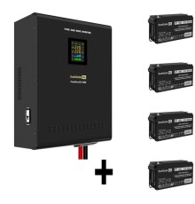 ИБП + батарея ExeGate FineSine SX-7000.LCD.AVR.2SH.T (EX296686RUS)