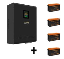 ИБП + батарея ExeGate FineSine SX-3000.LCD.AVR.2SH.T (EX296649RUS)