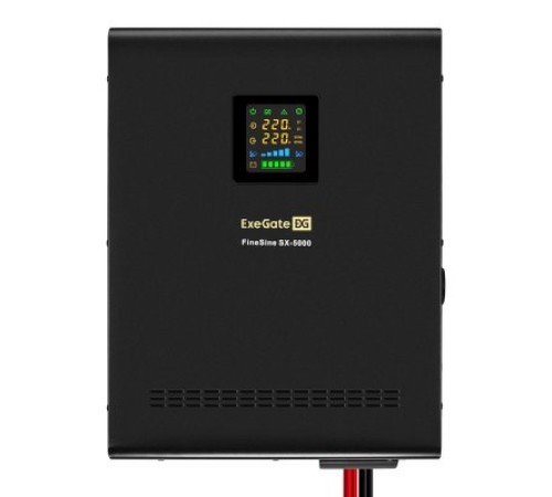ИБП + батарея ExeGate FineSine SX-5000.LCD.AVR.2SH.T (EX296676RUS)