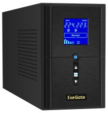 ИБП ExeGate SineTower SZ-1000.LCD.AVR.2SH.1C13.USB (EX295987RUS)