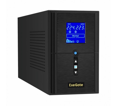 ИБП ExeGate SineTower SZ-1500.LCD.AVR.2SH.1C13.USB (EX295988RUS)
