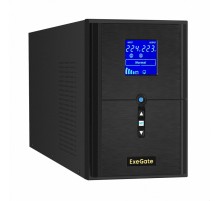 ИБП ExeGate SineTower SZ-2000.LCD.AVR.3SH.1C13.USB (EX295989RUS)