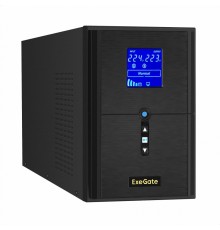 ИБП ExeGate SineTower SZ-2000.LCD.AVR.3SH.1C13.USB (EX295989RUS)