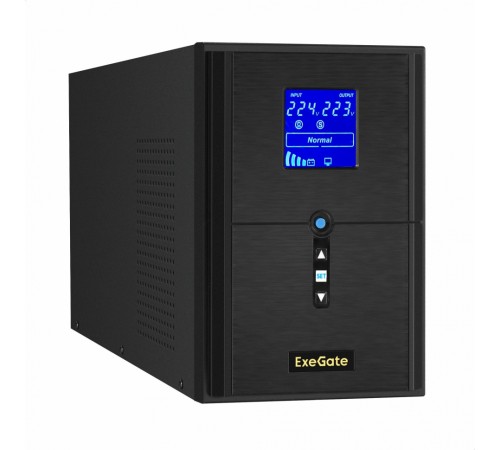 ИБП ExeGate SineTower SZ-2000.LCD.AVR.3SH.1C13.USB (EX295989RUS)