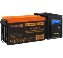 ИБП + батарея ExeGate SineTower SZ-600.LCD.AVR.1SH (EX296784RUS)