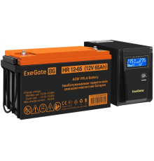 ИБП + батарея ExeGate SineTower SZ-600.LCD.AVR.1SH (EX296784RUS)