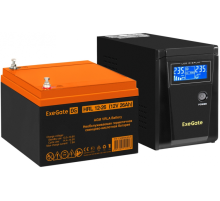 ИБП + батарея ExeGate SineTower SZ-600.LCD.AVR.1SH (EX296767RUS)