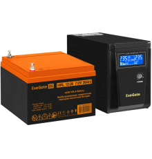 ИБП + батарея ExeGate SineTower SZ-600.LCD.AVR.1SH (EX296767RUS)