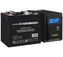 ИБП + батарея ExeGate SineTower SZ-600.LCD.AVR.1SH (EX296771RUS)