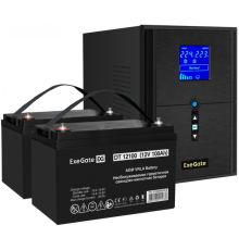 ИБП + батарея ExeGate SineTower SZ-2000.LCD.AVR.3SH.1C13.USB (EX296835RUS)