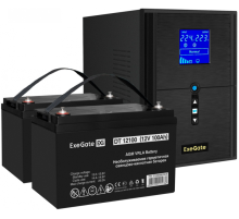 ИБП + батарея ExeGate SineTower SZ-2000.LCD.AVR.3SH.1C13.USB (EX296836RUS)