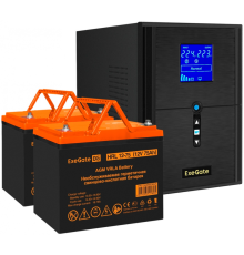 ИБП + батарея ExeGate SineTower SZ-2000.LCD.AVR.3SH.1C13.USB (EX296841RUS)