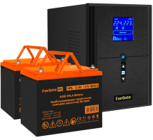 ИБП + батарея ExeGate SineTower SZ-2000.LCD.AVR.3SH.1C13.USB (EX296848RUS)