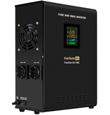 ИБП + батарея ExeGate FineSine SX-1000.LCD.AVR.2SH (EX296540RUS)