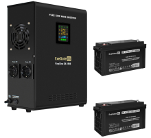 ИБП + батарея ExeGate FineSine SX-1500.LCD.AVR.2SH (EX296579RUS)