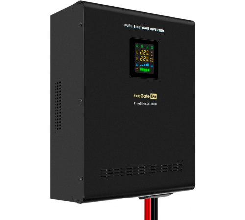ИБП + батарея ExeGate FineSine SX-5000.LCD.AVR.2SH.T (EX296663RUS)