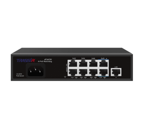 Коммутатор Trassir TR-NS1109-120-8POE