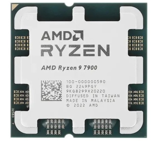 Процессор AMD Ryzen 9 7900 OEM (100-000000590)