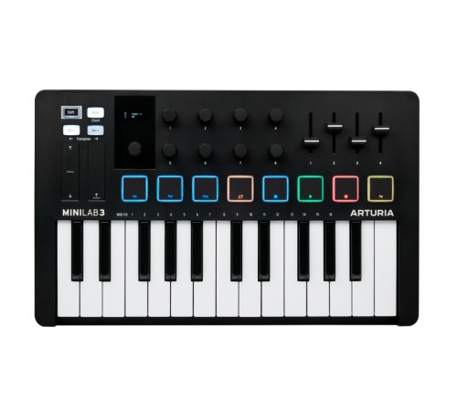 MIDI-клавиатура Arturia MiniLAB 3 Black Edition (231502)