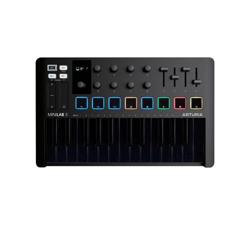 MIDI-клавиатура Arturia MiniLAB 3 Deep Black (231503)