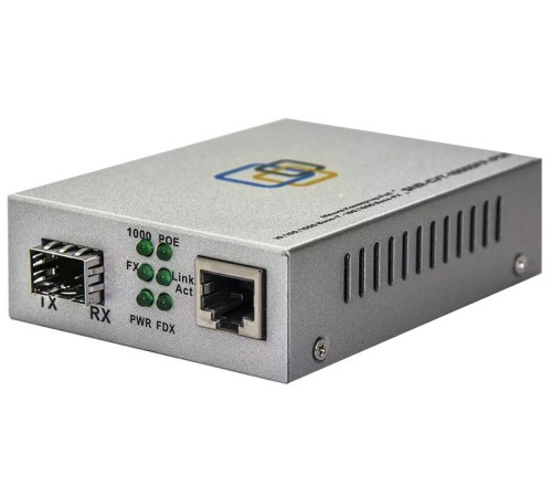 Медиаконвертер SNR-CVT-1000SFP-POE