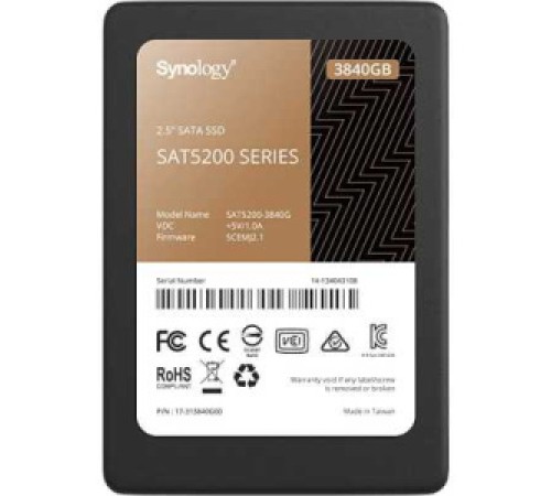 SSD накопитель Synology SAT5220-3840G