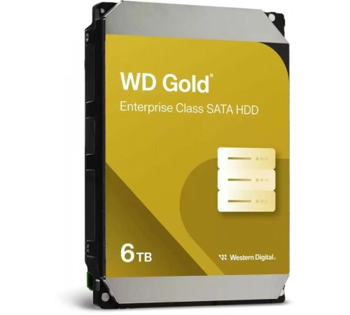 Жёсткий диск Western Digital Gold 6Tb (WD6004FRYZ)