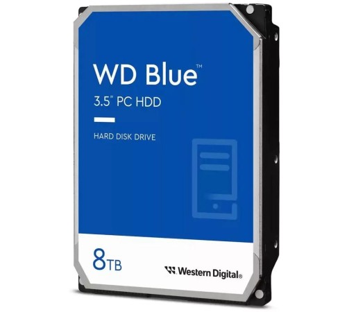 Жёсткий диск Western Digital Blue 8Tb (WD80EAAZ)