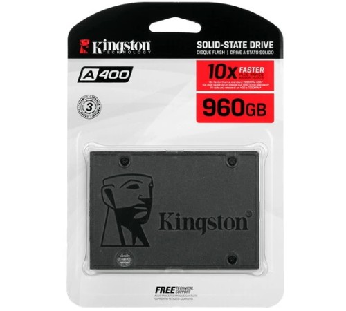 SSD накопитель Kingston A400 960Gb (SA400S37/960G)