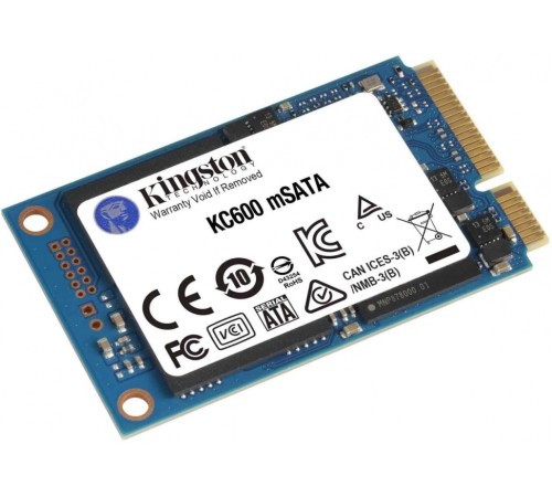 SSD накопитель Kingston KC600 1Tb 9SKC600MS/1024G)
