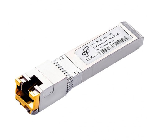 Трансивер Fibertrade FT-SFP+-Copper-10G (MX) Трансивер Fibertrade FT-SFP+-Copper-10G (MX)