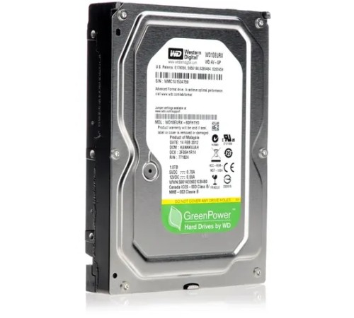Жёсткий диск Western Digital 1Tb (WD10EURX-83UY4Y0)