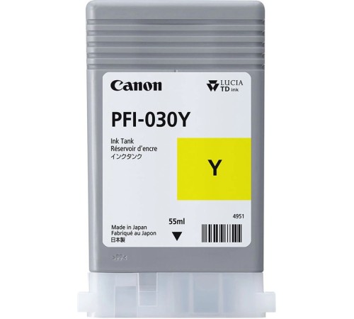 Картридж Canon PFI-030Y (3492C001)