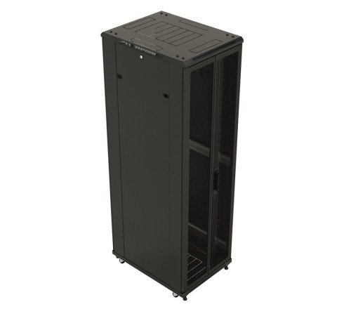 Шкаф напольный 19-дюймовый Hyperline TTB-4766-DD-RAL9004