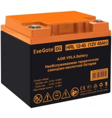ИБП Exegate комплект EX296005RUS + батарея 45Aч EX285666RUS 4шт (EX296683RUS)етной LCD-дисплей, AVR, 2*Schuko+клеммы, линейно-интерактивный, крепление настенное, Black + батарея HRL 12-45 (12В, 45Ач) 4шт