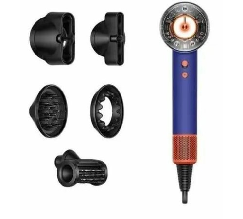 Фен Dyson NURAL HD16 Vinca Blue/Topaz синий (515092-01)