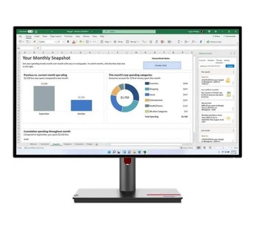 Монитор Lenovo ThinkVision P27h-30 (63A1GAT1UK)