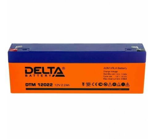 Аккумулятор Delta DTM 12022